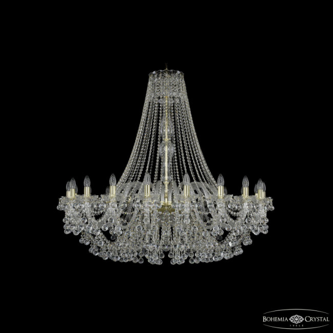 Подвесная люстра Bohemia Ivele Crystal 1409/20/460/h-118 G