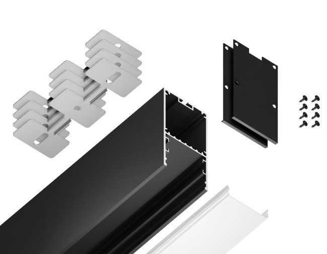 Алюминиевый профиль Ambrella Light Profile System GP3000BK Алюминиевый профиль Ambrella Light Profile System GP3000BK