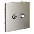 Розетка телевизионная Voltum S70 VLS060404 (шелк) Розетка телевизионная Voltum S70 VLS060404 (шелк)