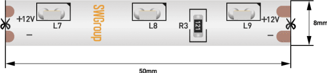 Светодиодная лента SWG SWG31560-12-4.8-W-67 002203 Светодиодная лента SWG SWG31560-12-4.8-W-67 002203