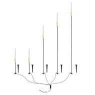 Ландшафтный светильник Arte Lamp Muster A1083PA-5BK