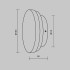 Настенный светильник Maytoni Basic Texture MOD461WL-L5GRK Настенный светильник Maytoni Basic Texture MOD461WL-L5GRK