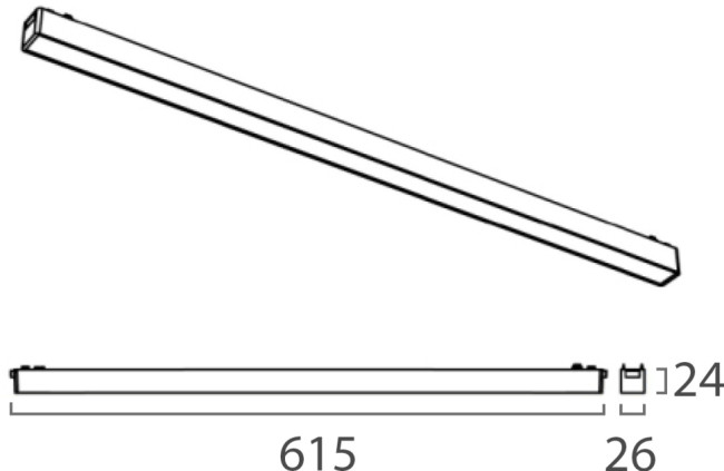 Трековый магнитный светильник Italline Kreator IT09-9013 black 3000K Трековый магнитный светильник Italline Kreator IT09-9013 black 3000K