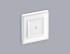 Лицевая панель для выключателя одноклавишного с подсветкой Ambrella Volt Alfa AP1220