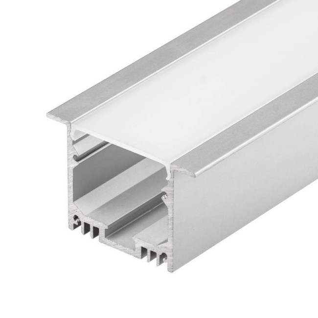 Профиль с экраном Arlight SL-LINIA49-F-2500 ANOD+OPAL 020469 Профиль с экраном Arlight SL-LINIA49-F-2500 ANOD+OPAL 020469