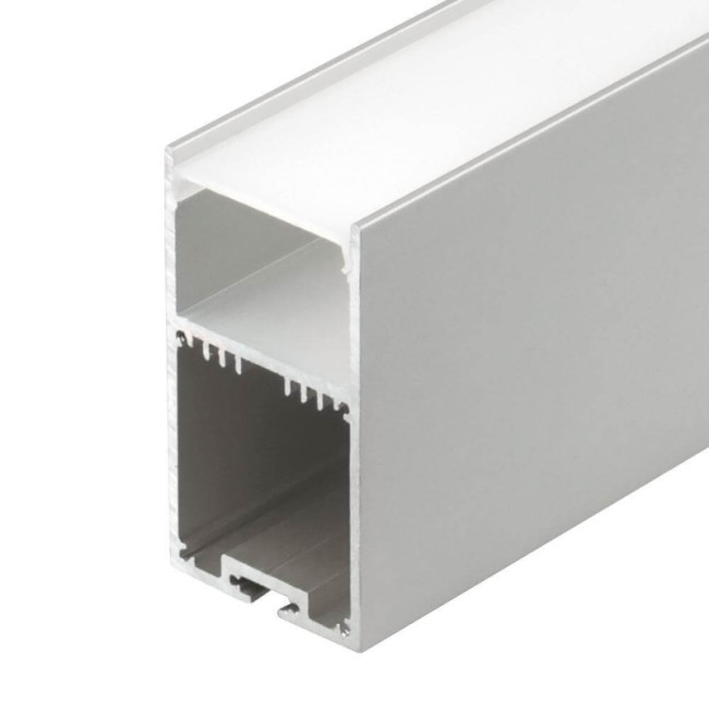 Профиль с экраном Arlight SL-LINE-3667-2500 ANOD+OPAL 020463 Профиль с экраном Arlight SL-LINE-3667-2500 ANOD+OPAL 020463