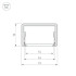 Экран Arlight матовый SILER-2000 OPAL 025975 Экран Arlight матовый SILER-2000 OPAL 025975