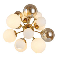 Подвесная люстра Lumina Deco Galaksida LDP 8565-10/16 GD+TEA Подвесная люстра Lumina Deco Galaksida LDP 8565-10/16 GD+TEA