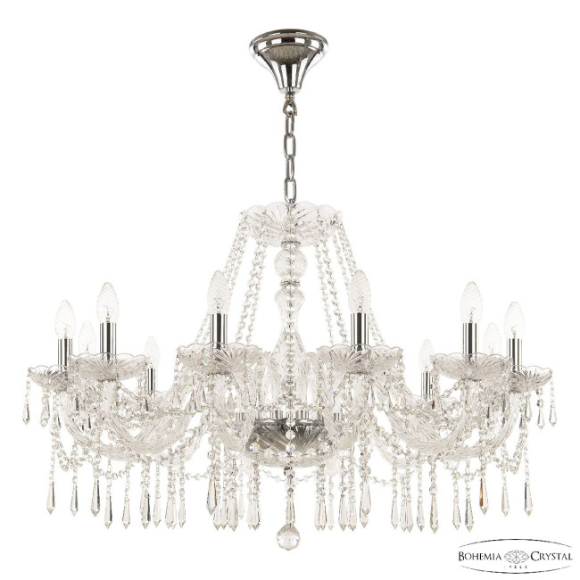Подвесная люстра Bohemia Ivele Crystal 104/12/300 Ni