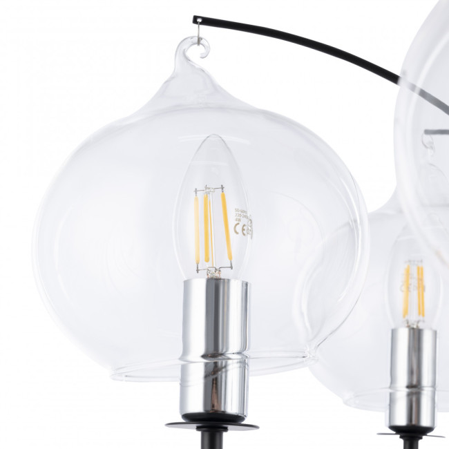 Люстра на штанге Arte Milano Napoli 321007/6 BK.CR