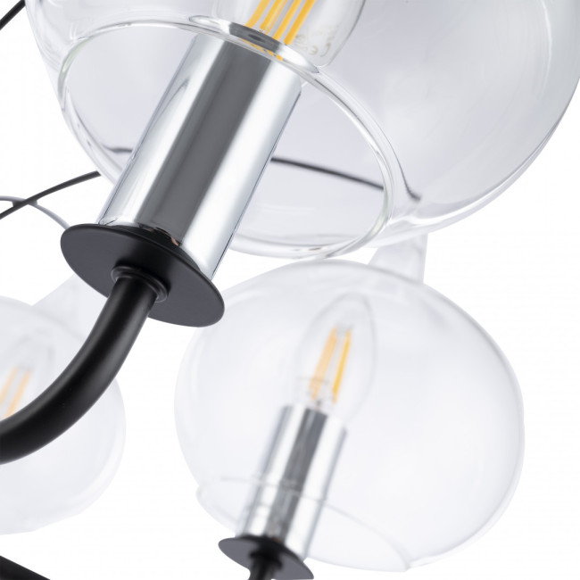 Люстра на штанге Arte Milano Napoli 321007/6 BK.CR