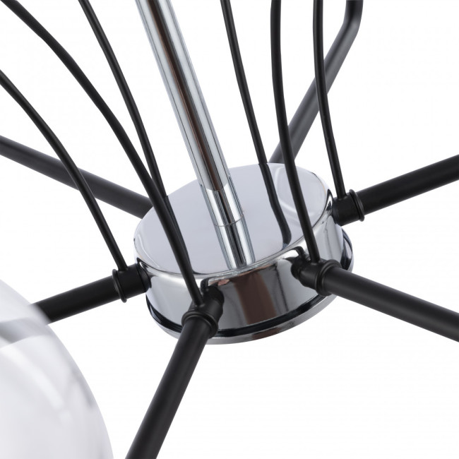 Люстра на штанге Arte Milano Napoli 321007/6 BK.CR