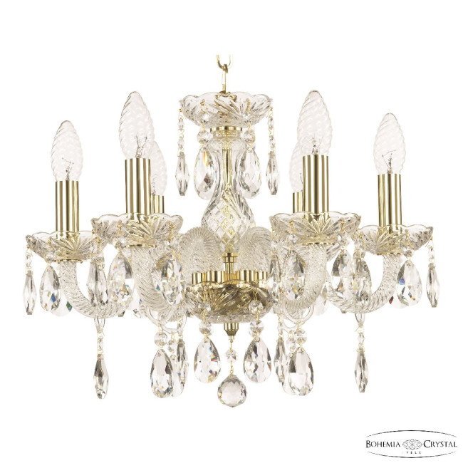 Подвесная люстра Bohemia Ivele Crystal 117/6/141 G Подвесная люстра Bohemia Ivele Crystal 117/6/141 G