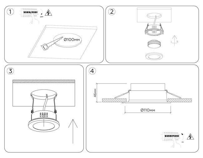 Встраиваемый светильник Ambrella Light Techno Spot IP Protect TN6651 Встраиваемый светильник Ambrella Light Techno Spot IP Protect TN6651