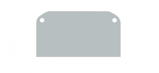 Заглушка Denkirs TR3050 TR3052-AL