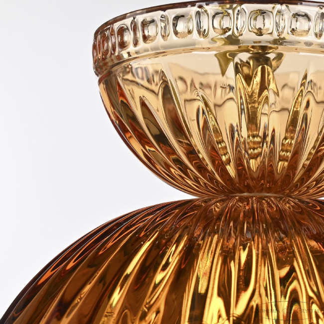 Подвесной светильник Bohemia Ivele Crystal 5480/17 G Amber/M-1G