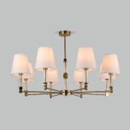Люстра на штанге Eurosvet Conso 60145/8 латунь a061951 Люстра на штанге Eurosvet Conso 60145/8 латунь a061951