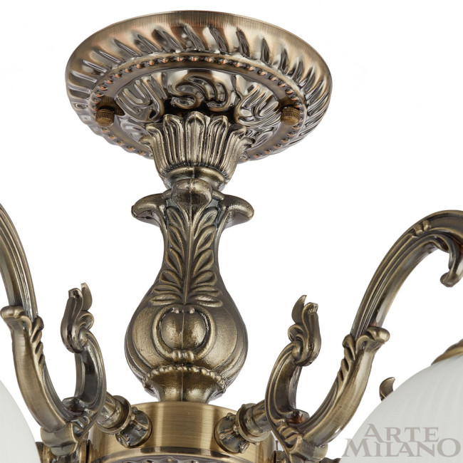 Потолочная люстра Arte Milano 346410/5 AB Потолочная люстра Arte Milano 346410/5 AB