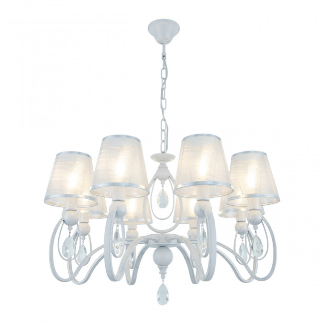 Подвесная люстра Arte Milano 347203/8 WT+SL Подвесная люстра Arte Milano 347203/8 WT+SL