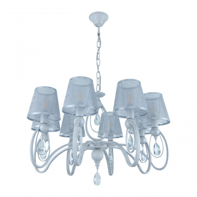 Подвесная люстра Arte Milano 347203/8 WT+SL Подвесная люстра Arte Milano 347203/8 WT+SL