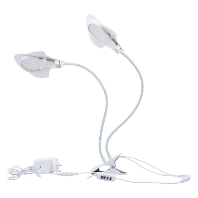 Светильник для растений Uniel ULT-P35M-15W/SPLE/TM IP40 WHITE LEAF UL-00012580