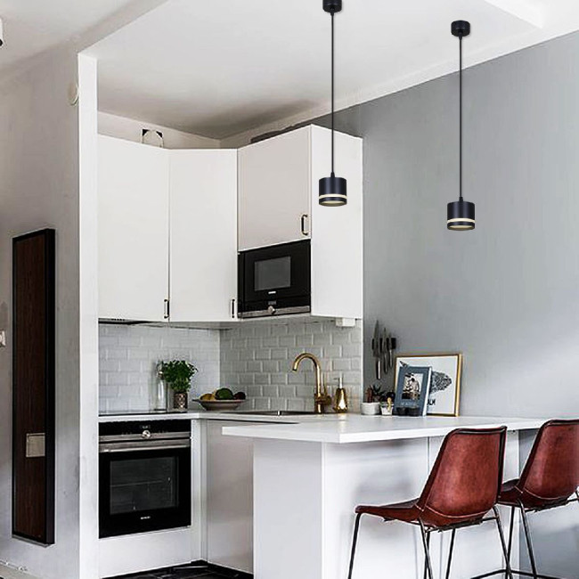 Подвесной светильник Reluce 53001-0.9-001LD GX53 BK Подвесной светильник Reluce 53001-0.9-001LD GX53 BK