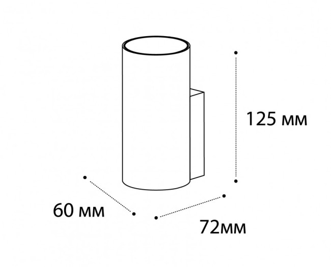 Настенный светильник Italline mod. DANNY W1 black Настенный светильник Italline mod. DANNY W1 black