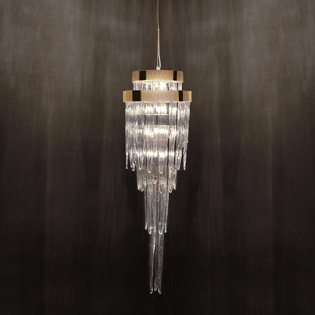 Подвесная люстра Delight Collection Babel KM0990P-4 brass Подвесная люстра Delight Collection Babel KM0990P-4 brass