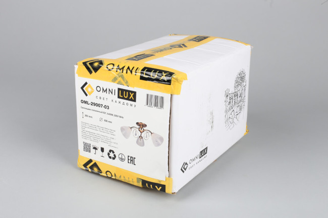 Потолочная люстра Omnilux Caldiero OML-29007-03 Потолочная люстра Omnilux Caldiero OML-29007-03