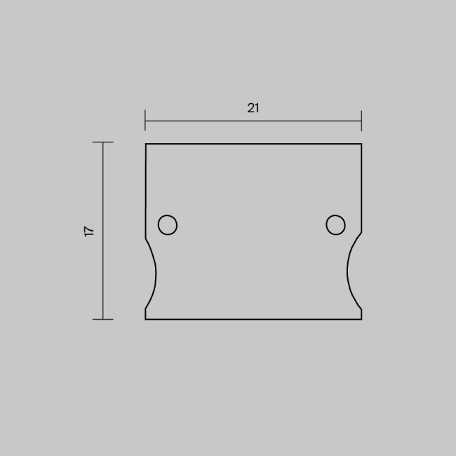 Комплект заглушек для профиля 41×51 2шт Maytoni Led Strip ALM-4151-EC 642057 Комплект заглушек для профиля 41×51 2шт Maytoni Led Strip ALM-4151-EC 642057
