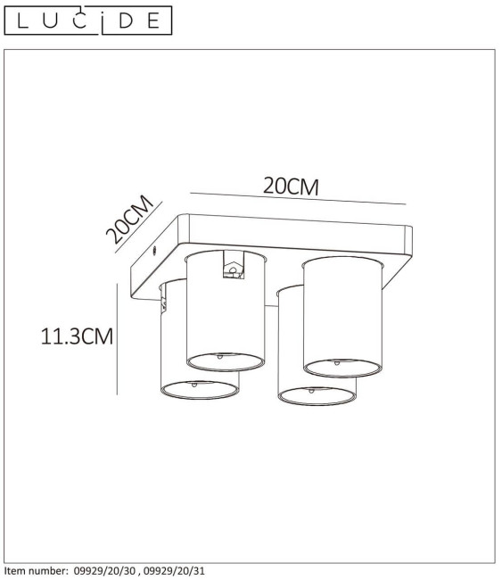 Спот Lucide NIGEL 09929/20/31 Спот Lucide NIGEL 09929/20/31