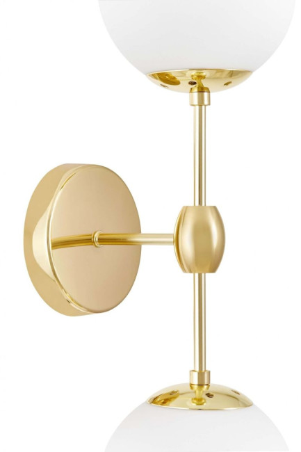 Бра Lumina Deco Zodiak LDW 6001-2 GD+WT Бра Lumina Deco Zodiak LDW 6001-2 GD+WT