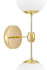 Бра Lumina Deco Zodiak LDW 6001-2 GD+WT Бра Lumina Deco Zodiak LDW 6001-2 GD+WT
