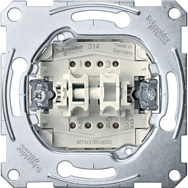 Выключатель с замыкающим контактом Schneider Electric Merten MTN3155-0000 Выключатель с замыкающим контактом Schneider Electric Merten MTN3155-0000