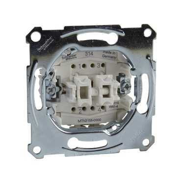 Выключатель с замыкающим контактом Schneider Electric Merten MTN3155-0000 Выключатель с замыкающим контактом Schneider Electric Merten MTN3155-0000