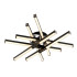 Потолочный светильник Modelight MDL.9374.600CL BK Потолочный светильник Modelight MDL.9374.600CL BK