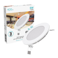 Встраиваемый светодиодный светильник Gauss 939111206 Встраиваемый светодиодный светильник Gauss 939111206