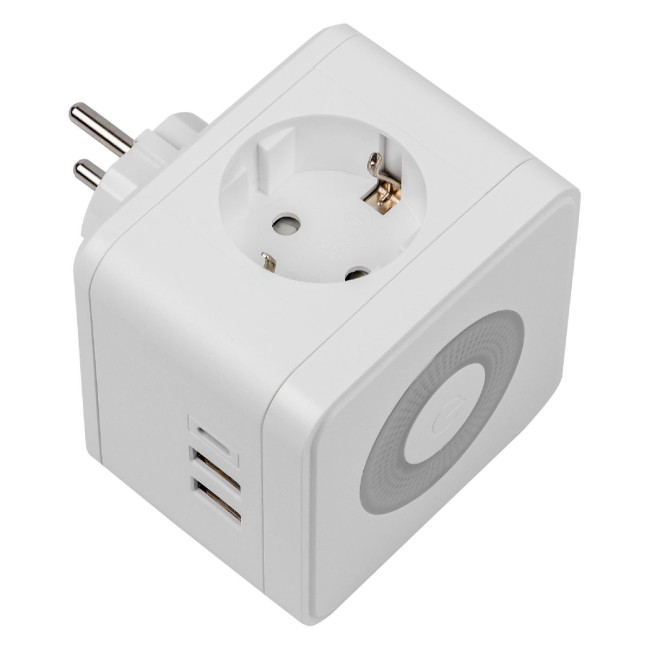 Разветвитель сетевой с выключателем Uniel S-GES2-16SBUC WHITE UL-00011245 Разветвитель сетевой с выключателем Uniel S-GES2-16SBUC WHITE UL-00011245