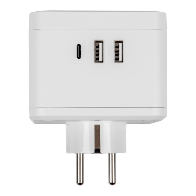 Разветвитель сетевой с выключателем Uniel S-GES2-16SBUC WHITE UL-00011245 Разветвитель сетевой с выключателем Uniel S-GES2-16SBUC WHITE UL-00011245