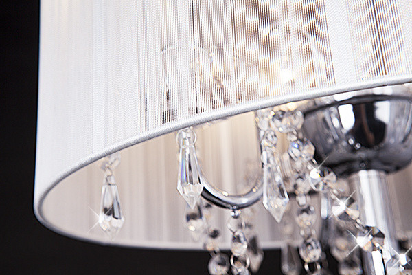 Торшер Eurosvet 2045/3F хром/белый Торшер Eurosvet 2045/3F хром/белый