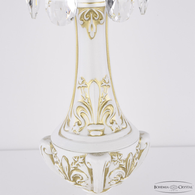 Настольная лампа Bohemia Ivele Crystal AL78100L/1-38 WMG Настольная лампа Bohemia Ivele Crystal AL78100L/1-38 WMG