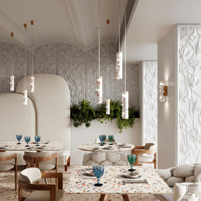 Подвесной светильник Odeon Light L-vision Terrazzo 7012/6L Подвесной светильник Odeon Light L-vision Terrazzo 7012/6L