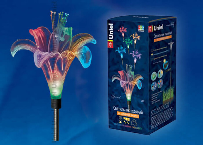 Светильник на солнечных батареях (07288) Uniel USL-S-104/MT810 Lily Светильник на солнечных батареях (07288) Uniel USL-S-104/MT810 Lily