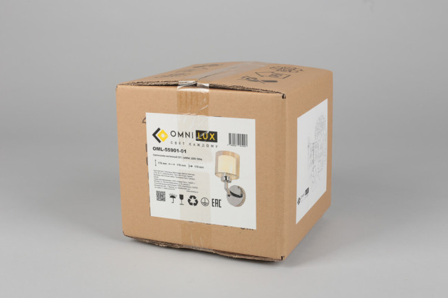 Бра Omnilux Atessa OML-55901-01 Бра Omnilux Atessa OML-55901-01