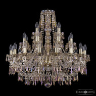 Подвесная люстра Bohemia Ivele Crystal 1403/16+8+4/300 G M801 Подвесная люстра Bohemia Ivele Crystal 1403/16+8+4/300 G M801