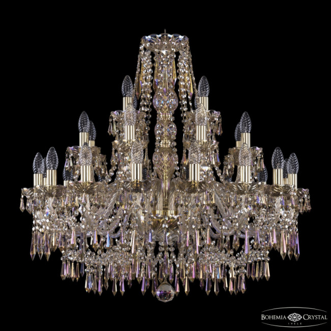Подвесная люстра Bohemia Ivele Crystal 1403/16+8+4/300 G M801 Подвесная люстра Bohemia Ivele Crystal 1403/16+8+4/300 G M801