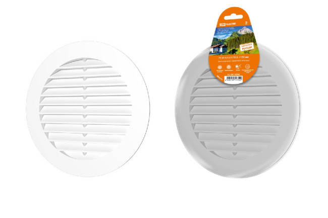 Решетка круглая с москитной сеткой TDM Electric SQ1807-0094