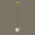 Подвесной светильник Delight Collection MD24001033-1A gold/clear Подвесной светильник Delight Collection MD24001033-1A gold/clear