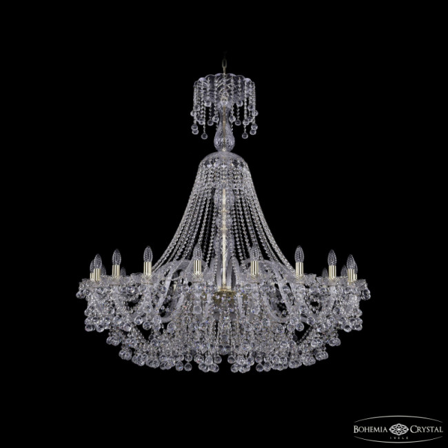 Подвесная люстра Bohemia Ivele Crystal 1409/20/460/XL-136 G