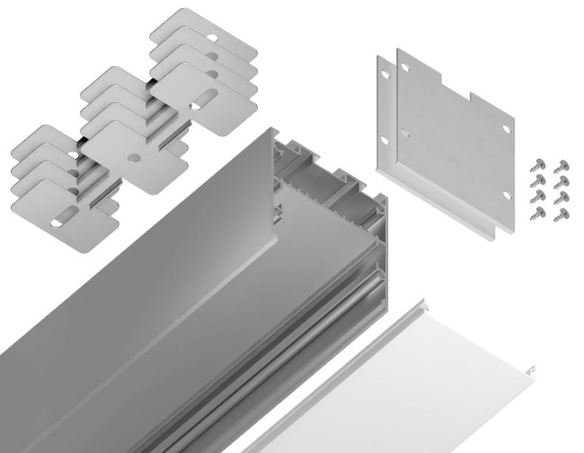 Алюминиевый профиль Ambrella Light Profile System GP3050AL Алюминиевый профиль Ambrella Light Profile System GP3050AL